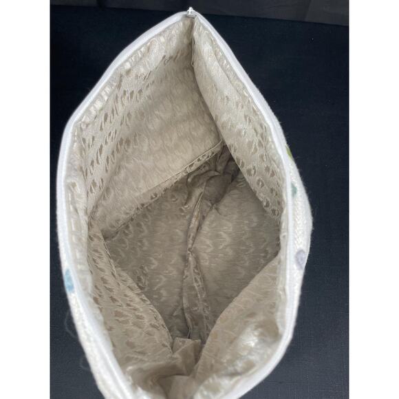 handmade one of a kind bag, velour and polka dots, variety of uses - Picture 8 of 8